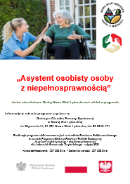 Program "Asystent osobisty osoby z niepełnosparwnością" dla Jednostek Samorządu Terytorialnego - edycja 2024 grafika