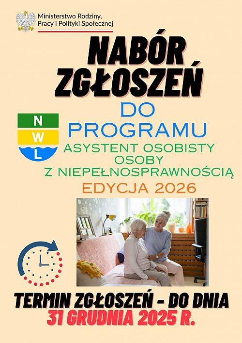 Wsparcie dla osób: samotnych, z niepełnosprawnościami, niesamodzielnych, starszych grafika