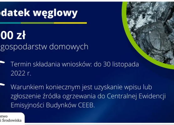 Informacje dotyczące dodatku węglowego
