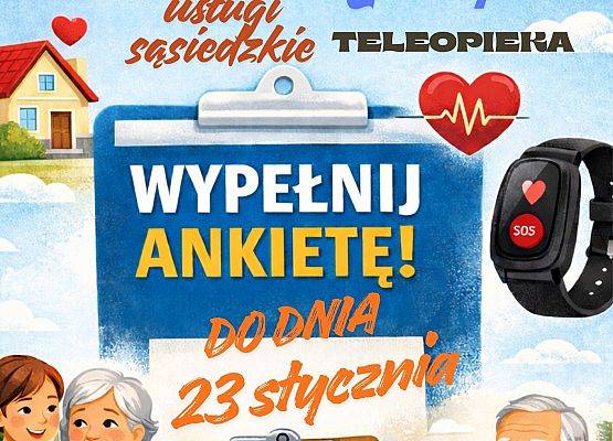 Rozeznanie potrzeb mieszkańców Gminy Nowa Wieś Lęborska w zakresie usług sąsiedzkich i teleopieki – opasek telemedycznych. grafika