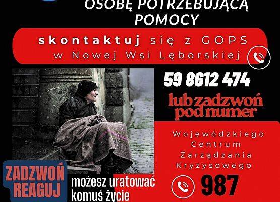 Uwaga! Niskie temperatury – apel do mieszkańców grafika