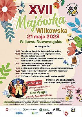 XVII Majówka Wilkowska - 21 maja 2023 r. grafika
