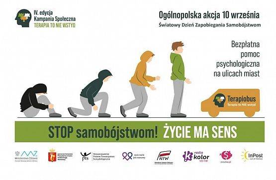 Terapia to NIE WSTYD – bezpłatna pomoc psychologiczna - 11.09.2023 r. grafika