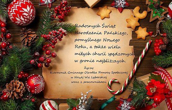 Życzenia świąteczne grafika