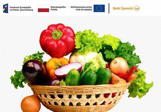 Harmonogram wydawania paczki żywnościowej grafika