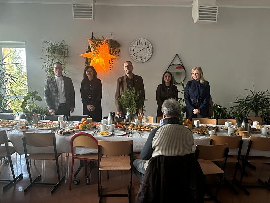 Grafika 20: Wigilia dla mieszkańców Gminy Nowa Wieś Lęborska