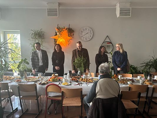 Grafika 13: Wigilia dla mieszkańców Gminy Nowa Wieś Lęborska