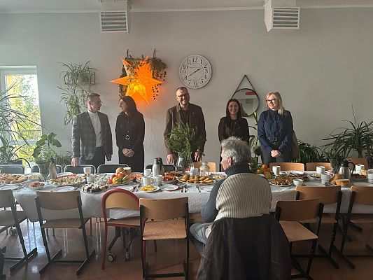 Grafika 9: Wigilia dla mieszkańców Gminy Nowa Wieś Lęborska