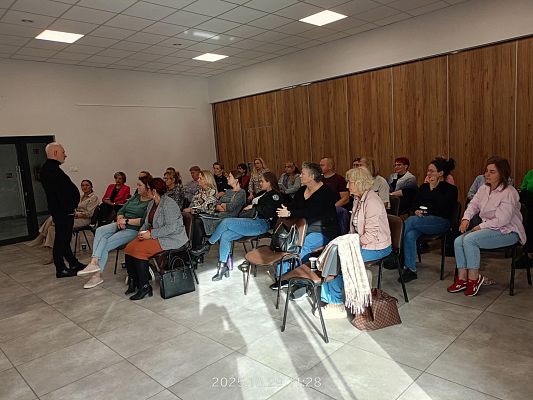 Dwudniowe szkolenie poświęcone przeciwdziałaniu przemocy domowej grafika