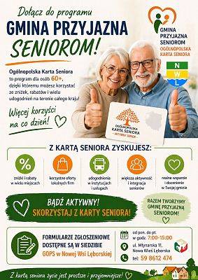 „Ogólnopolska Karta Seniora” grafika